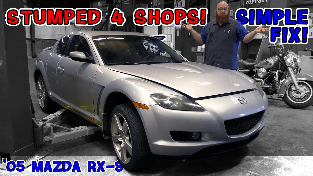 Not Again?!? Why couldn't 4 shops fix this '05 Mazda RX-8? The CAR WIZARD diagnosed it in 15 minutes