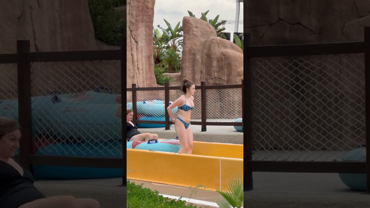 🌞Summer Holiday  Water Park Water Slide Hot Day 23🦀 #waterpark