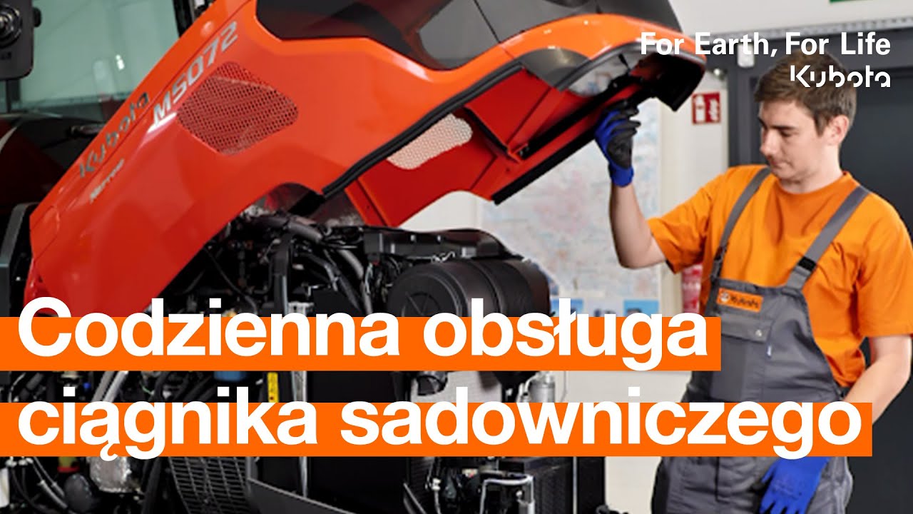 Codzienna obsługa ciągnika sadowniczego. Co warto wiedzieć?