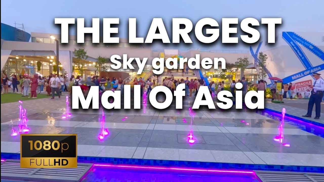 SUPER HUGE! Mall Of Asia🇵🇭 | Short Walking Tour | Pasay City Metro Manila