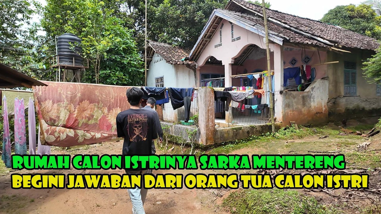 Orang Tua Sarka Merestui ... Begini Jawaban Dari Orang Tua Calon Istri..??