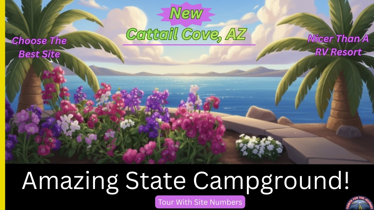 New Campground at Cattail Cove State Park: It's Nicer Than An RV Resort!