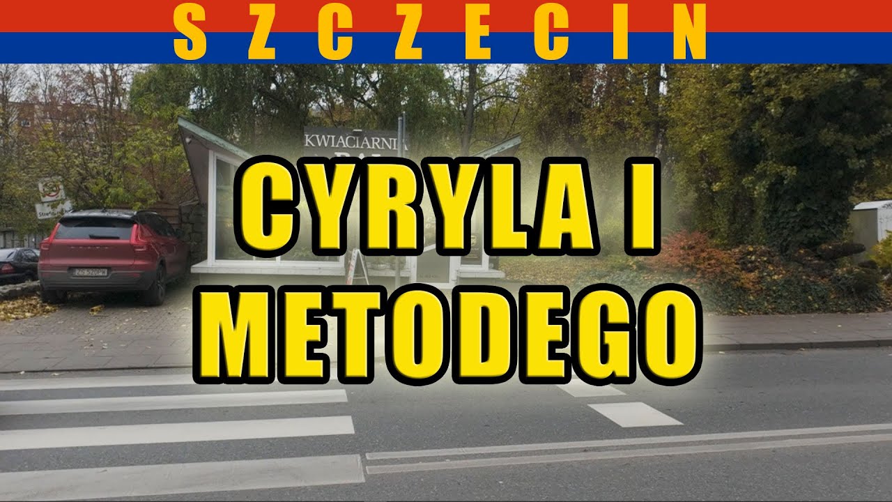 Cyryla i Metodego - spacer w Szczecinie. Listopad 2024.