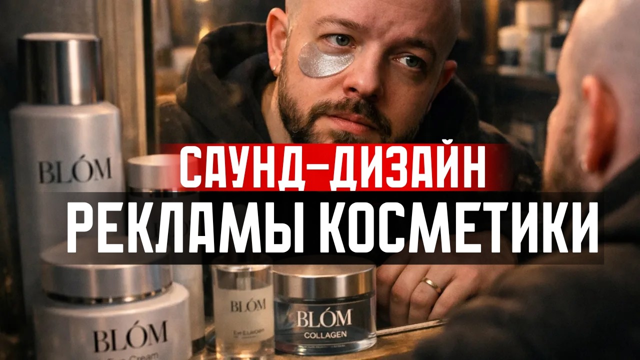 Залог успеха любого звука в рекламе, сведение и Саунд-дизайн BLOM.