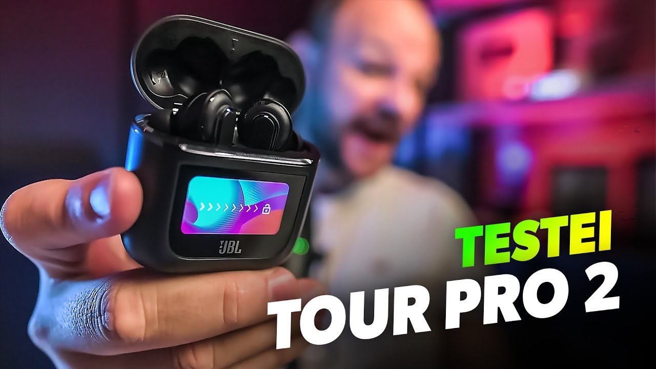 JBL TOUR PRO 2 REVIEW - É bom e vale a pena? Fone com tela
