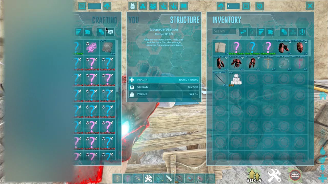 Ark Server Dark Wood Primal Eternal Gifting People while their offline