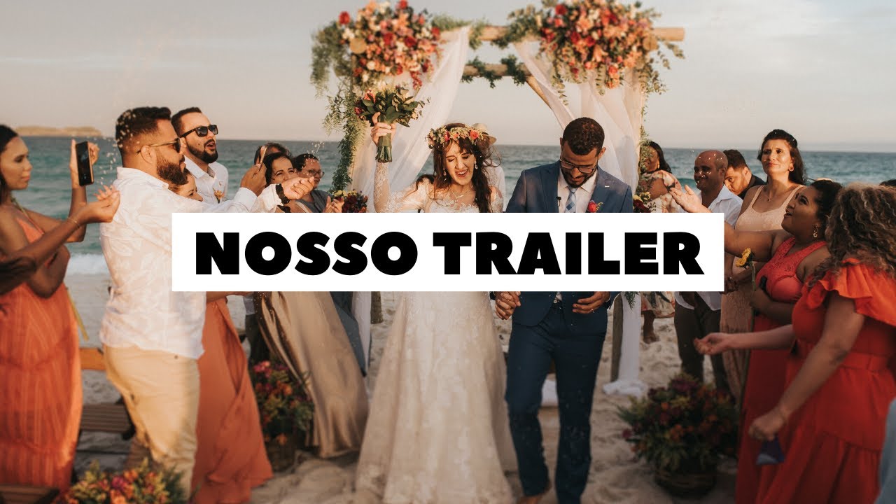 TRAILER CASAMENTO NA PRAIA DO FOGUETE (CABO FRIO-RJ)