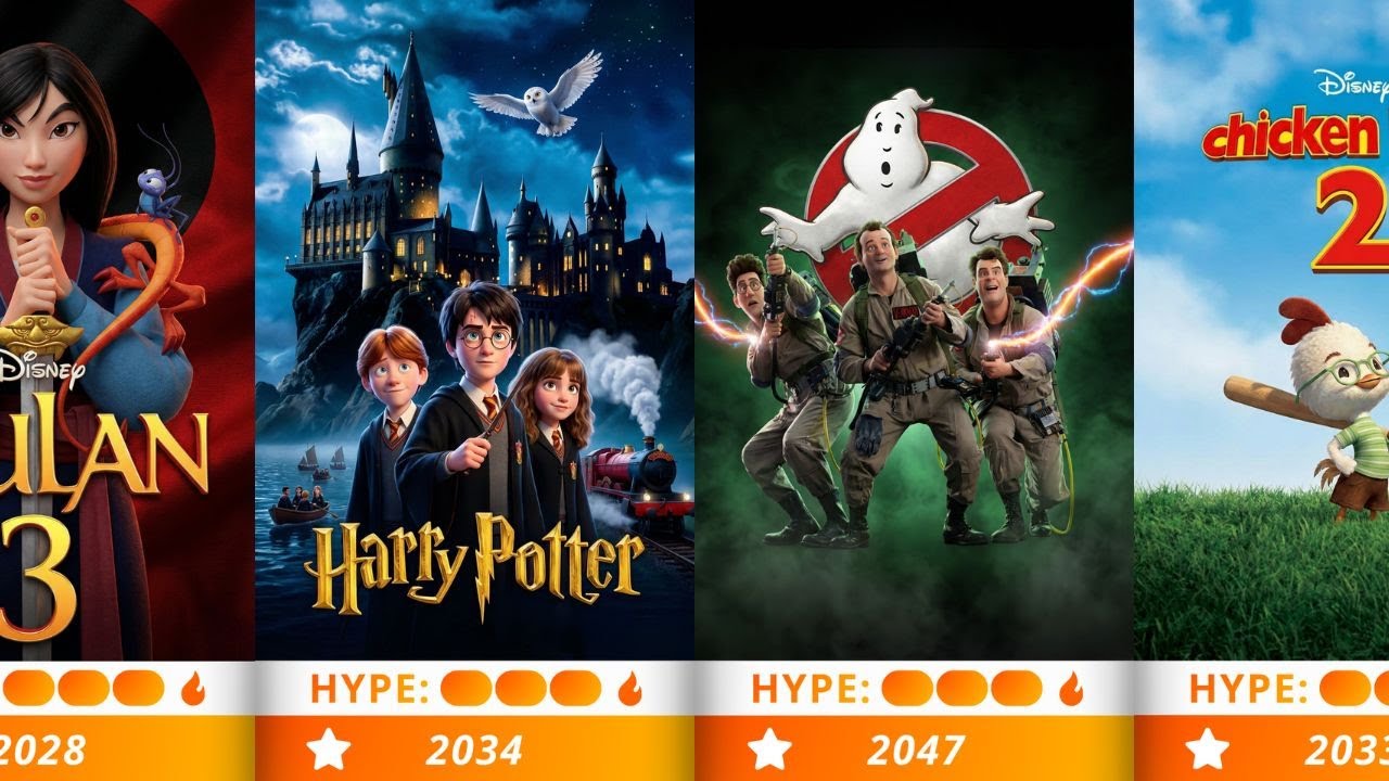 A Glimpse into the Future: All Animated Films Releasing (2026-2050)