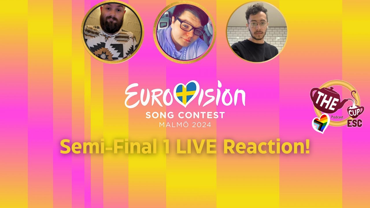 LIVE Semi-Final 1 Qualifiers Reaction | The Tea on Eurovision 2024 | The CUP ESC 🍵