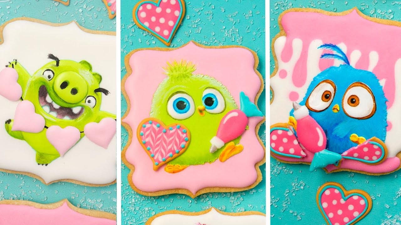 Angry Birds Cookies for Valentine's Day | Collab with @AngryBirds