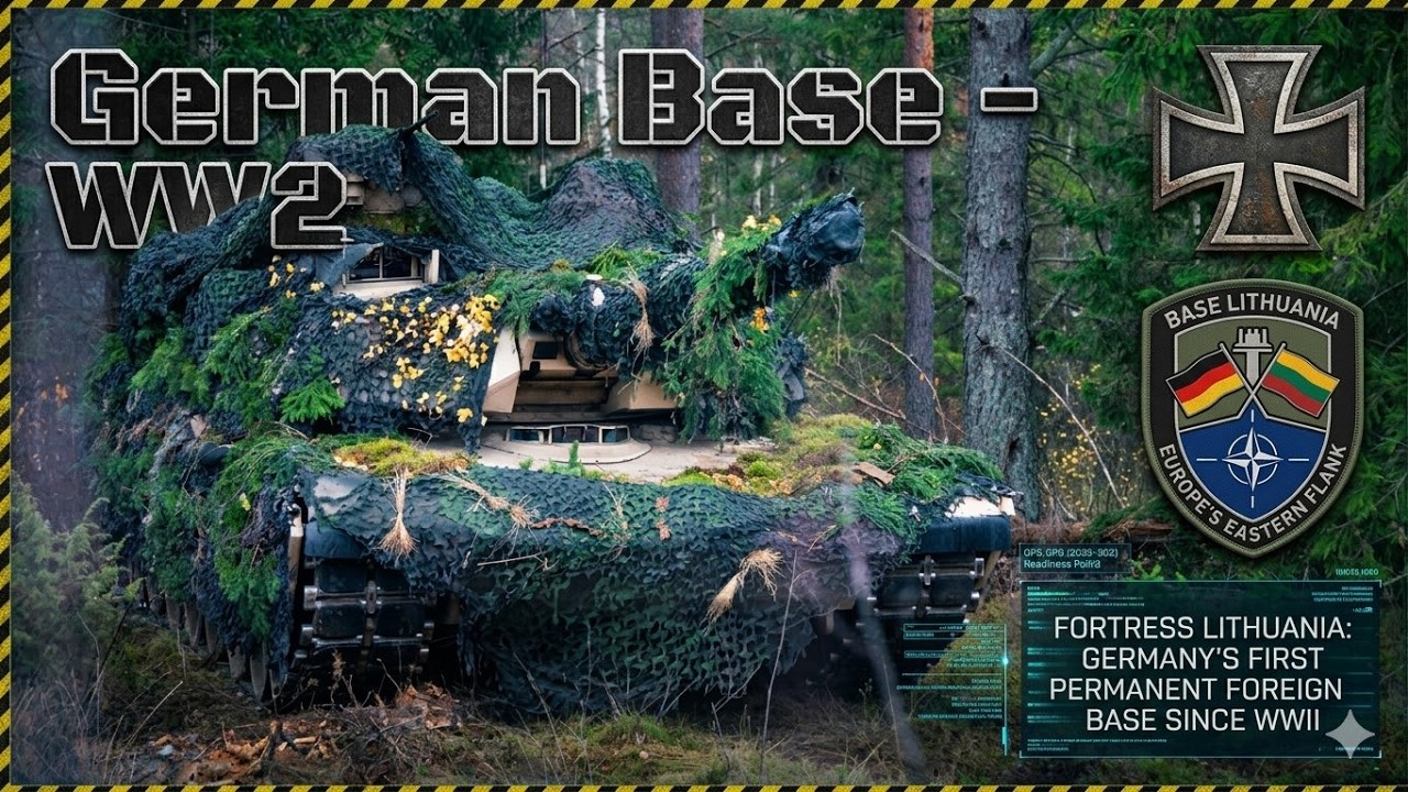 Fortress Lithuania: Germany&rsquo;s First Permanent Foreign Base Since WWII