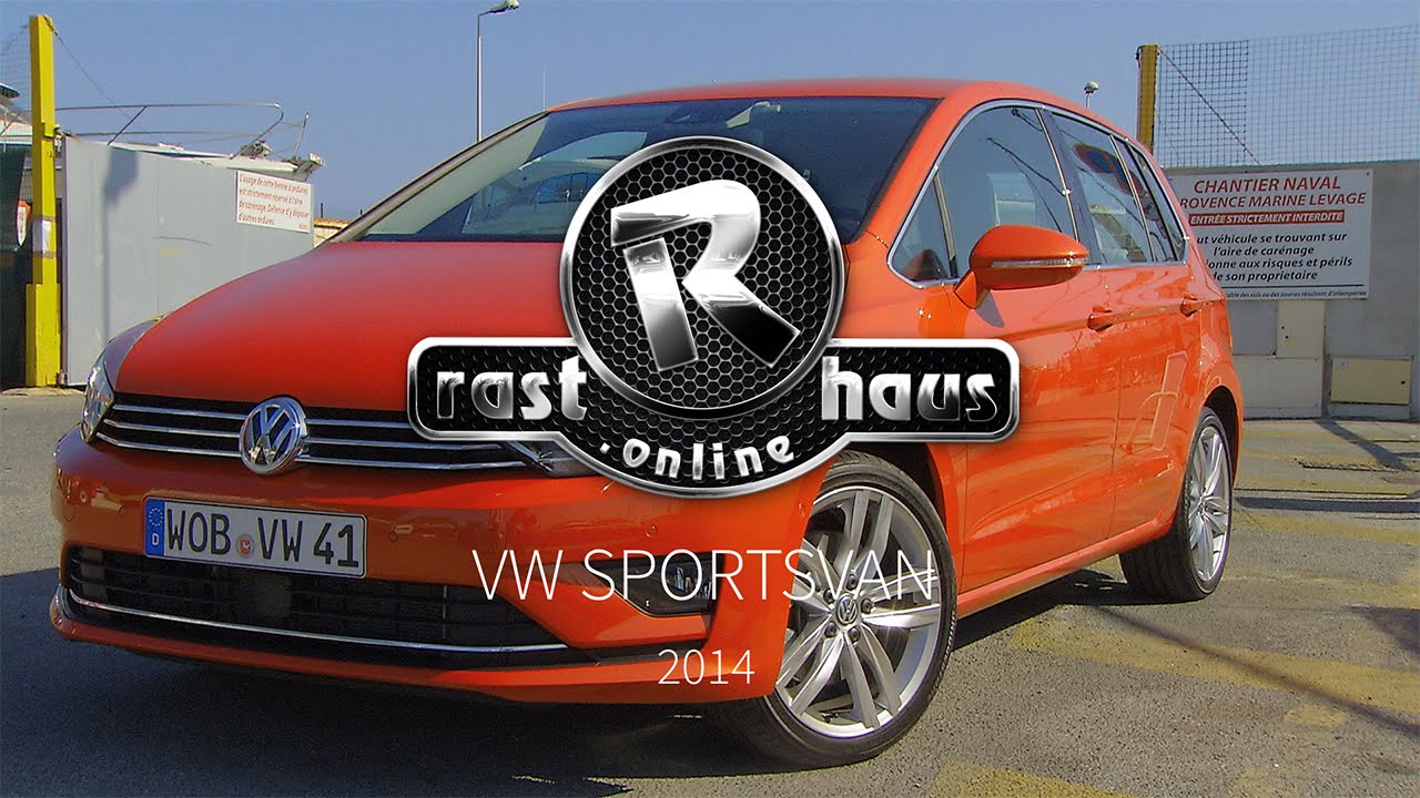 VW Golf Sportsvan Test 2014