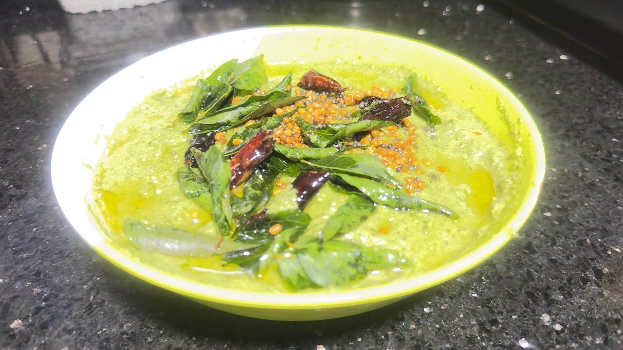 கொத்தமல்லி சட்னி/ corrionder chutney/ green chutney/ healthy chutney