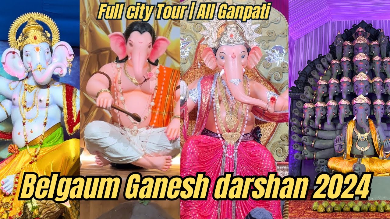 BELGAUM GANESH DARSHAN 2024 | Belagavi Ganpati |
