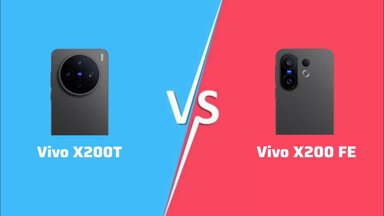 Vivo X200T vs Vivo X200 FE Full Comparison 🔥l