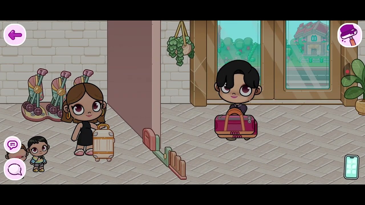 Surpresa para gêmeas nova casa na praia 🏖️