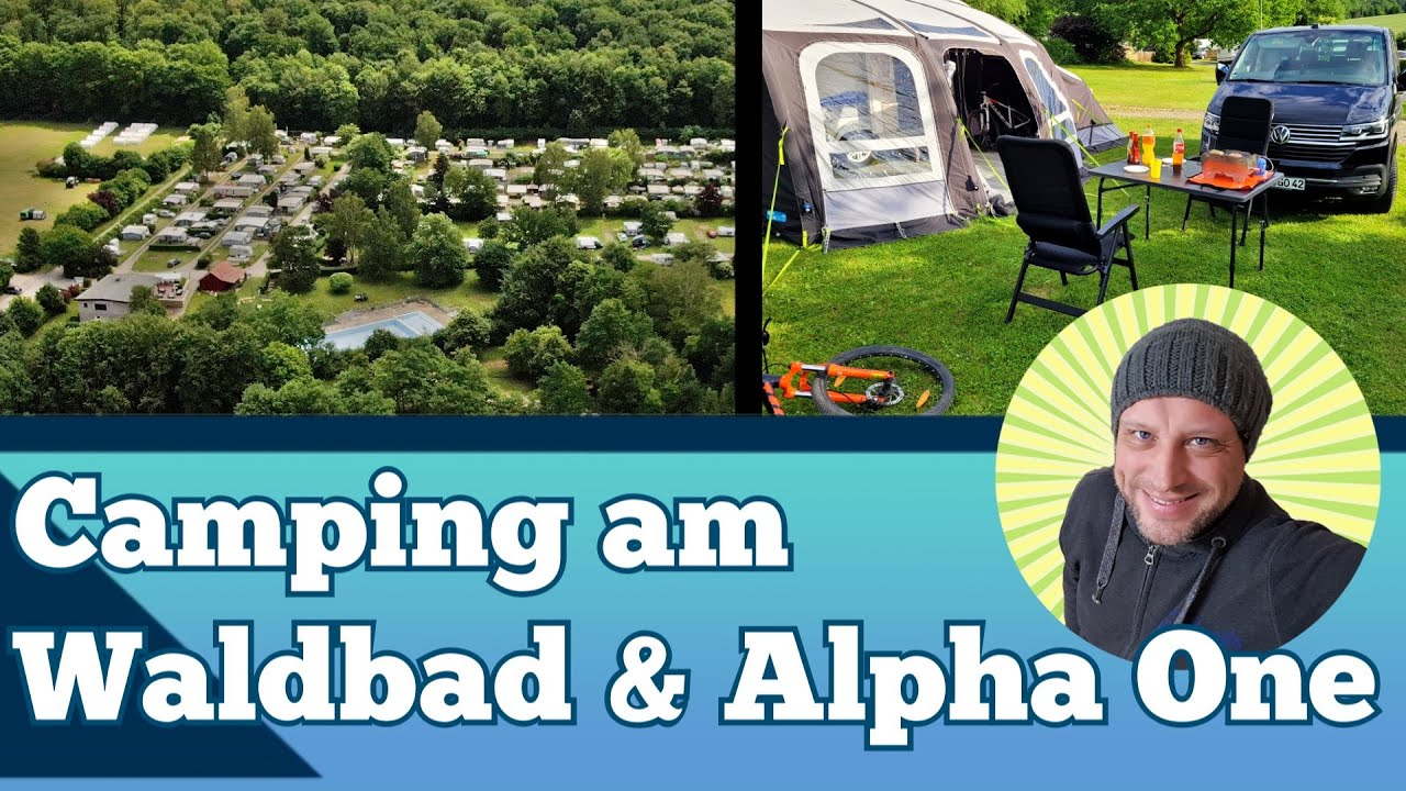 Camping am Waldbad und Zeltplatz Alpha One - ein Wochenende auf dem Campingplatz bei Hameln