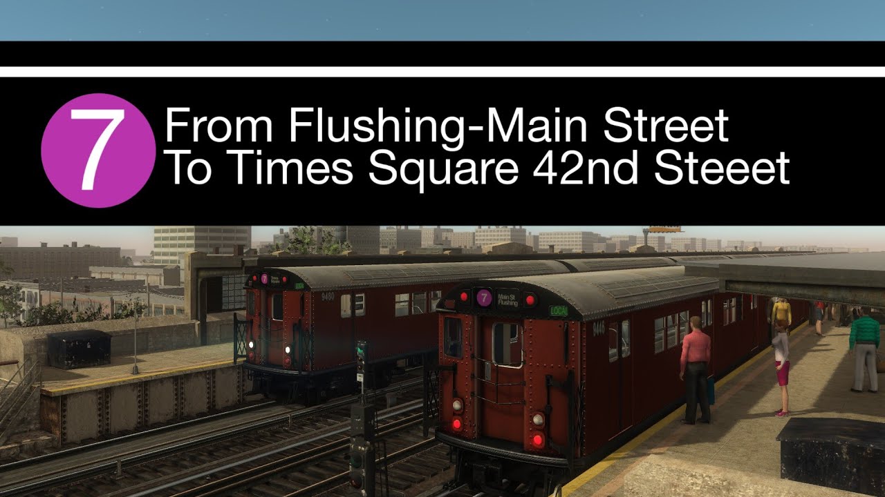(New PC special!) World Of Subways 4: Learning the ropes! Operating a R36ML on the Flushing Local!
