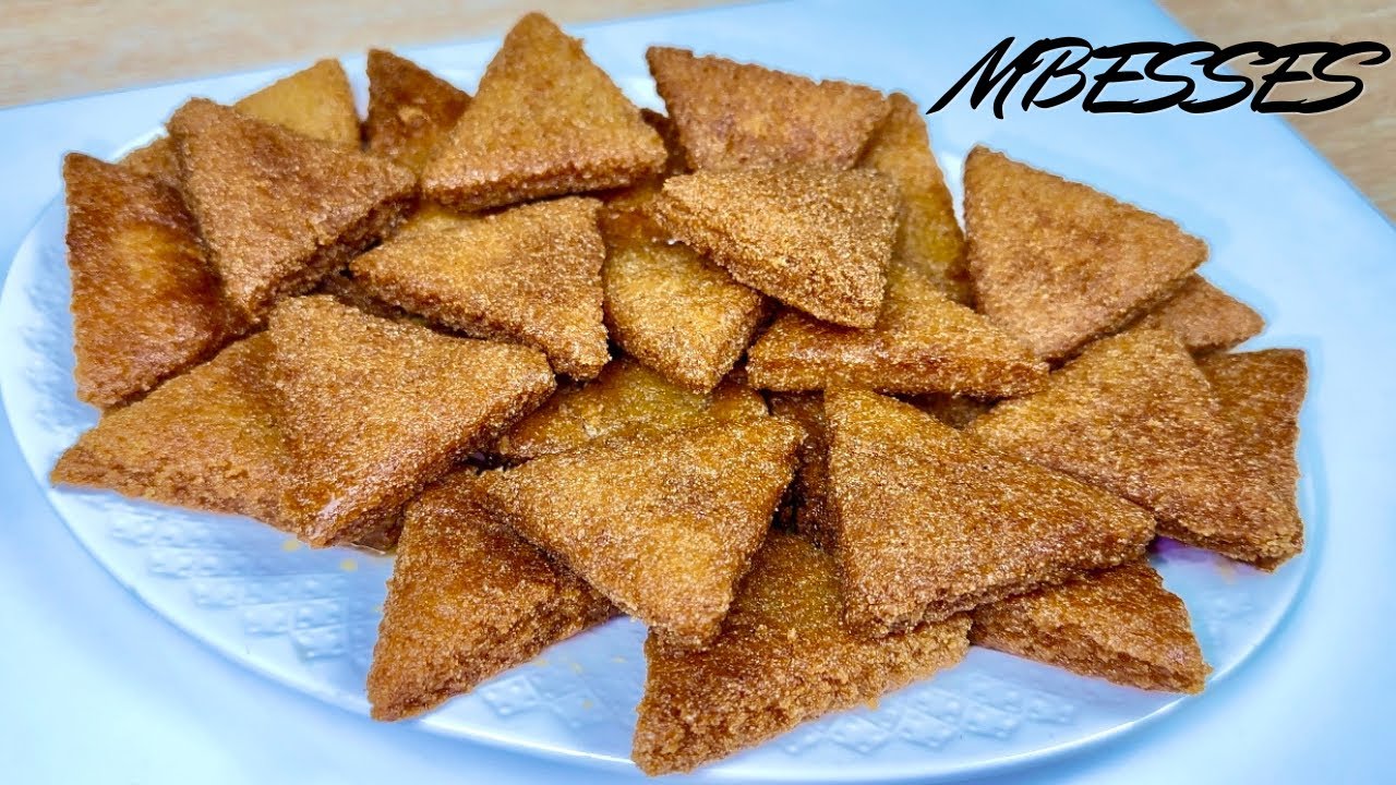 RECETTE ALGÉRIENNE 🇩🇿 LES MBESSES AVEC DU LAIT 🥛 PETITS GATEAUX MIELLEUX ET FONDANTS À LA SEMOULE 👌🏻