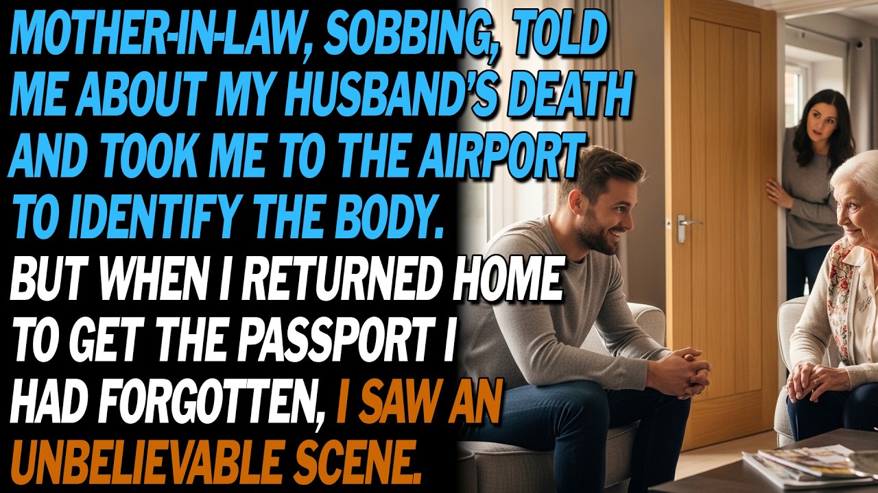 My Mother-in-law Said My Husband Died, Took Me To The Airport✈️, But I Was Shocked 😱When I Returned.