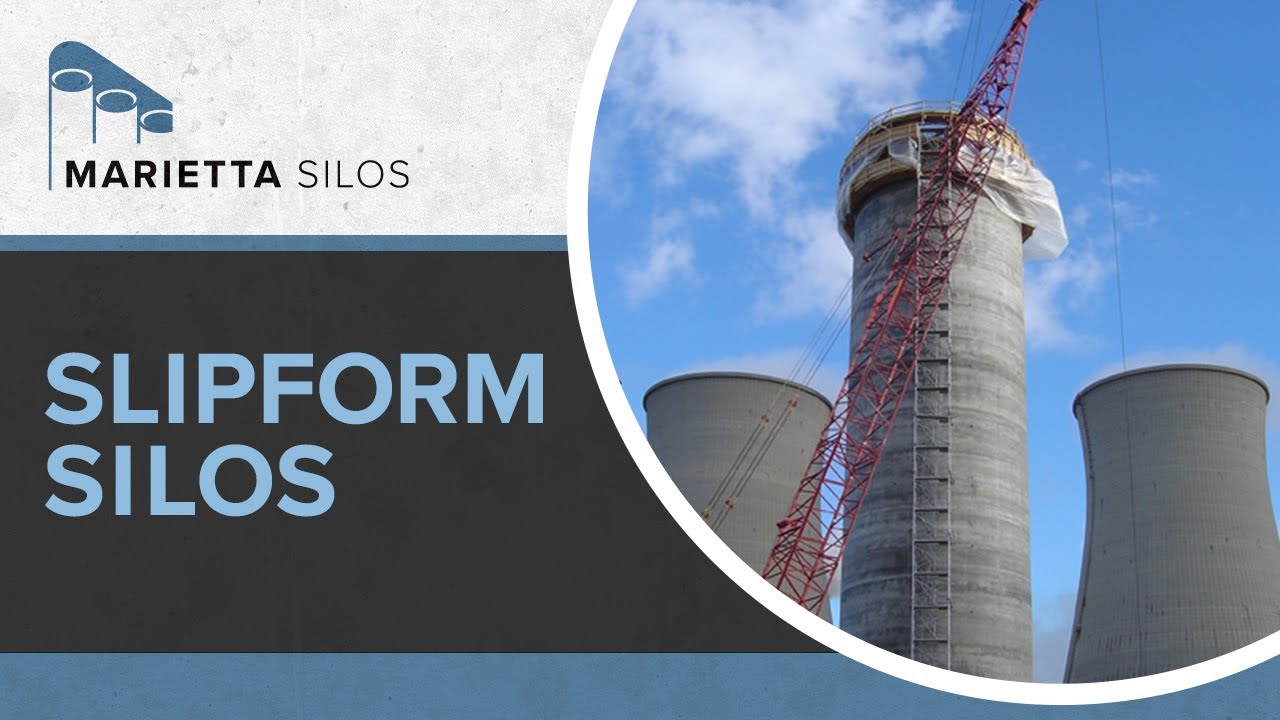 Concrete Silo Construction Methods - Slipform Silos