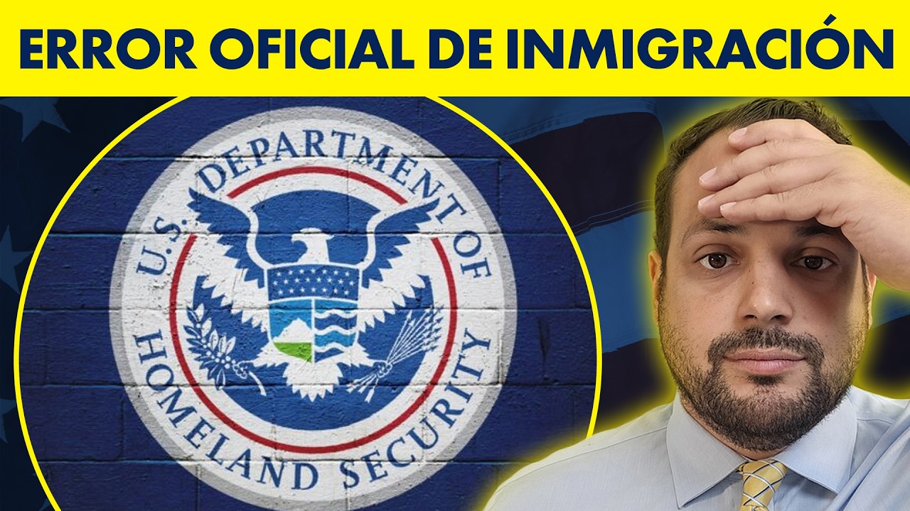 🚨 &iexcl;PAREN TODO! DHS admite error grave: &iquest;Se cancelan las deportaciones?