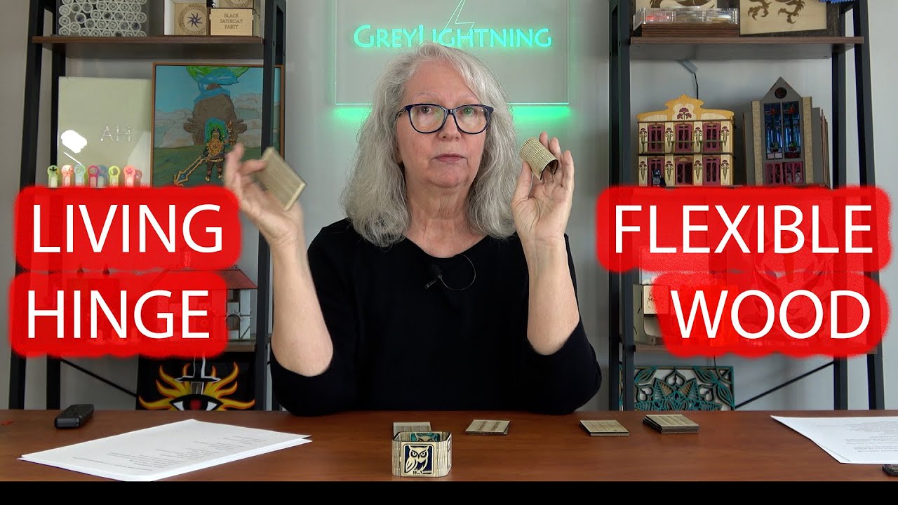 Designing and Using Living Hinges in Laser Cutting Projects - Make Wood Flexible!