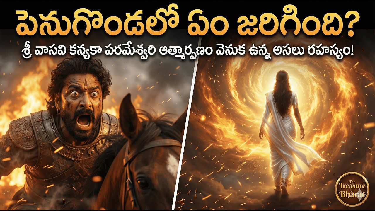 శ్రీ వాసవి కన్యకా పరమేశ్వరి ఆత్మార్పణం వెనుక ఉన్న అసలు రహస్యం! #VasaviMatha #Penugonda #AryaVysya