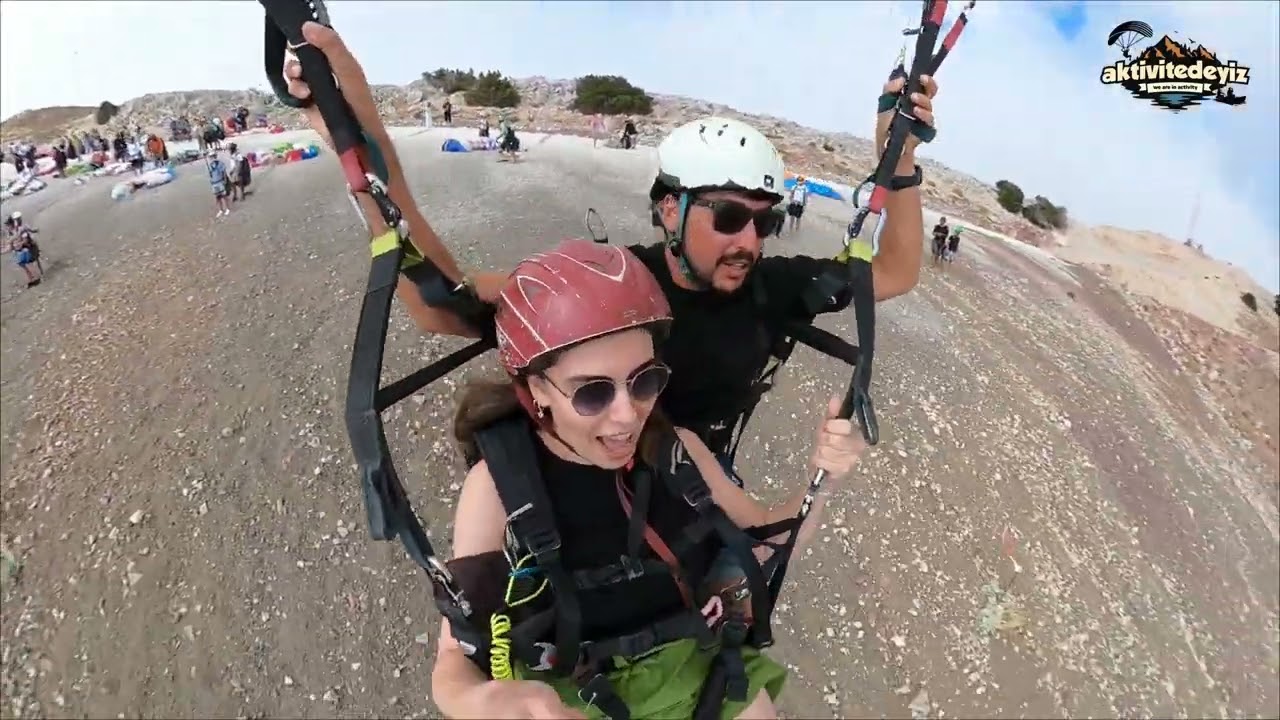 Ölüdeniz Yamaç Paraşütü | Kalkış & İniş Anları (2. Video) 🪂 | Aktivitedeyiz