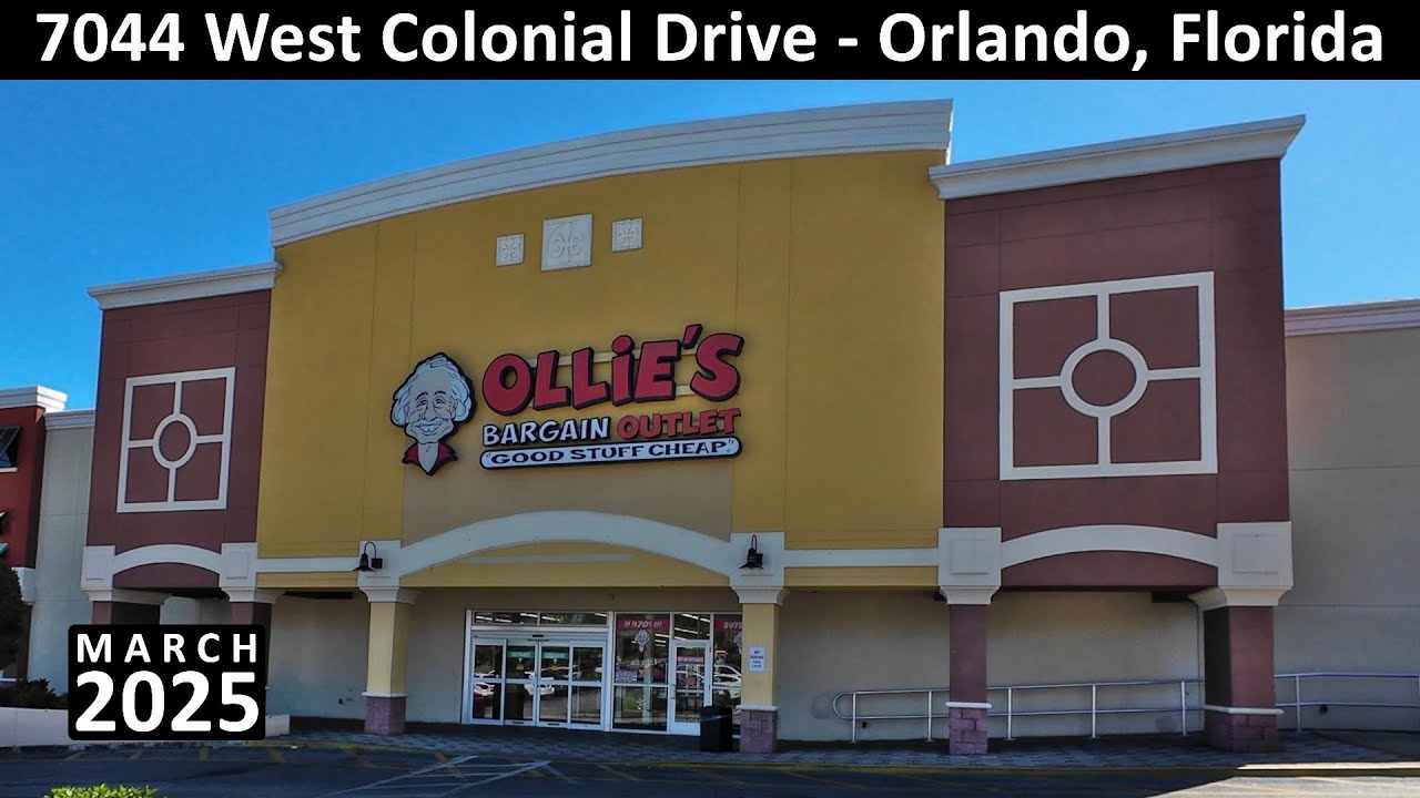 Ollie's Bargain Outlet в 7044 W Colonial Drive в Орландо, Флорида — шопинг в Ollies в Орландо
