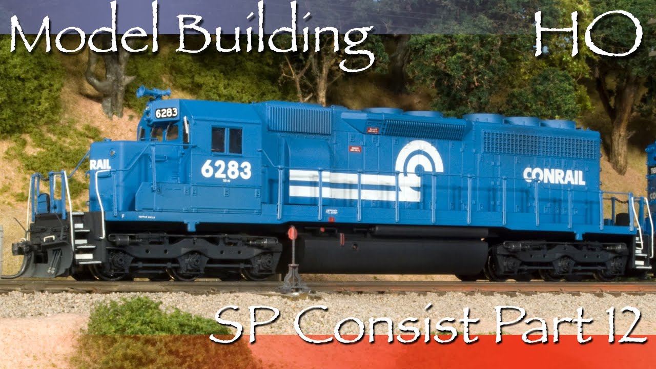 Model Building HO SP Consist Build 12 - Loksound DCC Installation