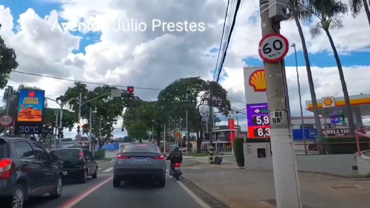 Dirigindo por Campinas, SP, Brasil