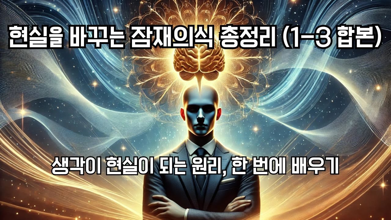 잠재의식의 비밀 총정리 | 현실을 바꾸는 잠재의식 활용법 (1-3 합본)