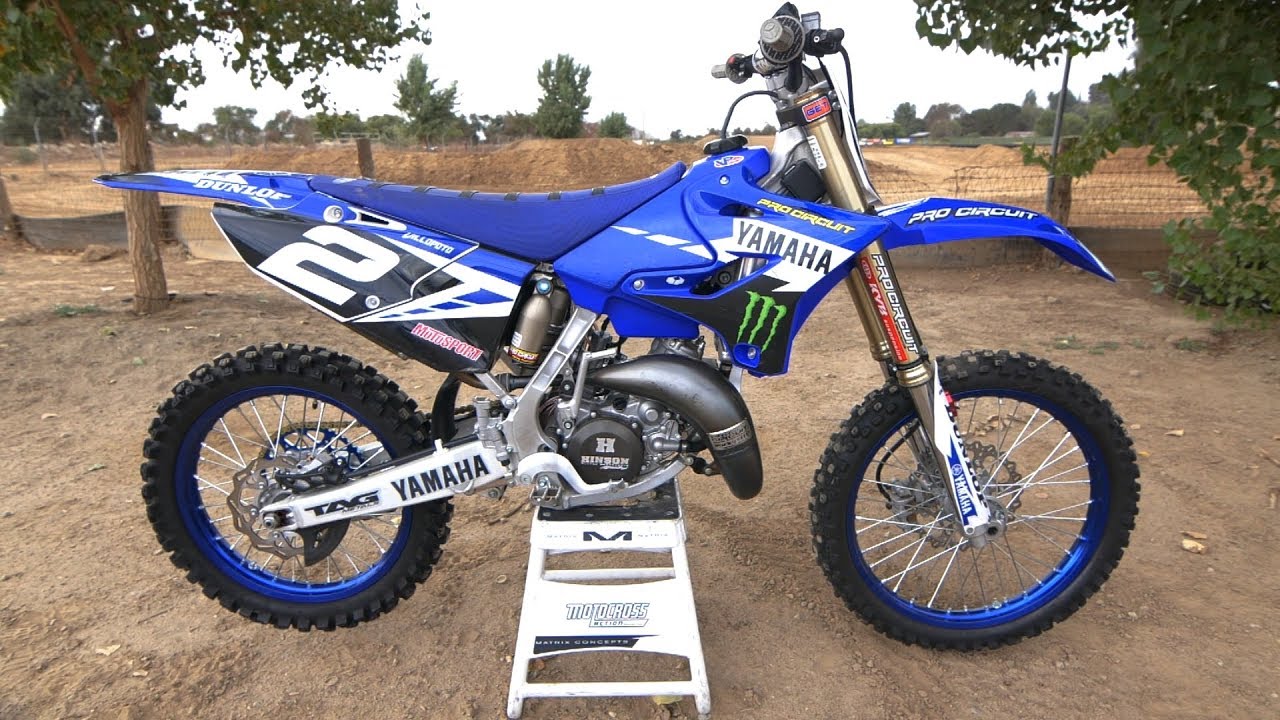 Тесты мотокросса на мотоцикле Yamaha YZ125 2 Stroke Райана Виллопото
