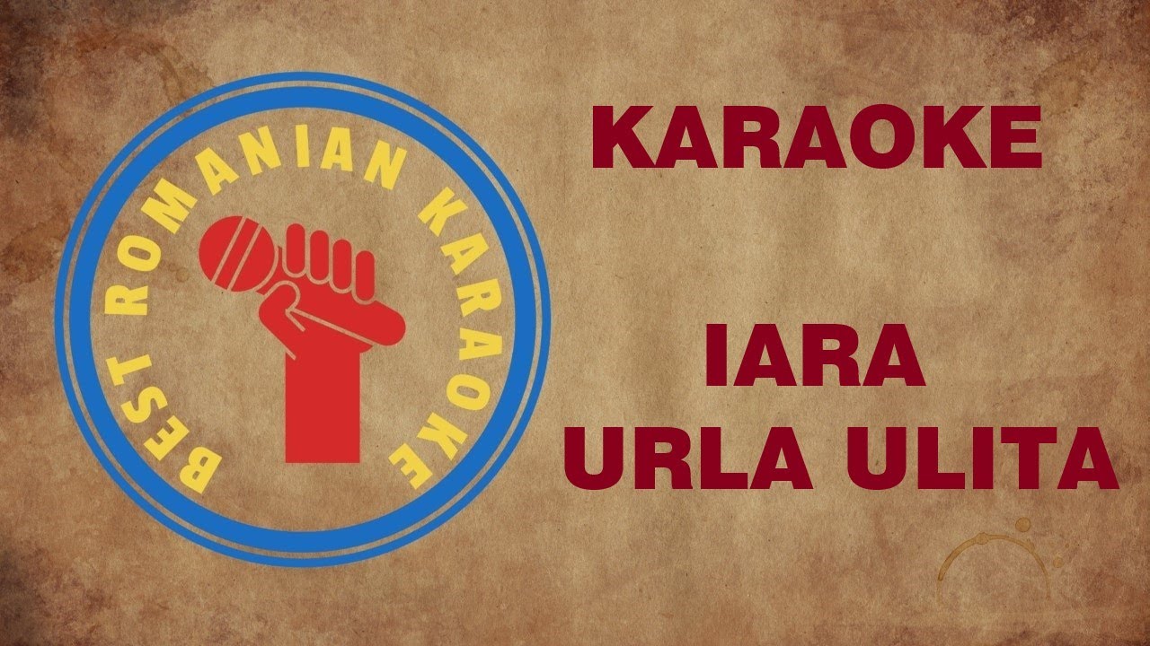 KARAOKE: Iara urla ulita Iar sa imbatat tata Versuri Negativ (MI maj)