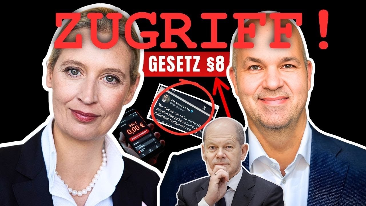 OFFIZIELL: Die Enteignung der Sparer beginnt. (Marcel Fratzscher warnt)