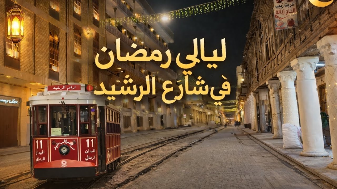  اجواء رمضان في شارع الرشيد 🌙 Ramadan Night Walk in Rasheed Street Baghdad  