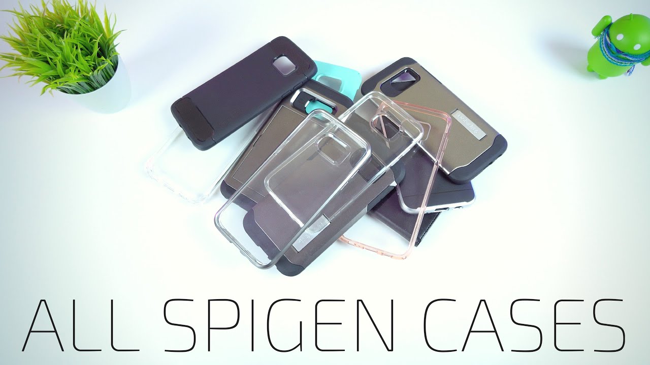 All Spigen Galaxy S7 Edge Cases!