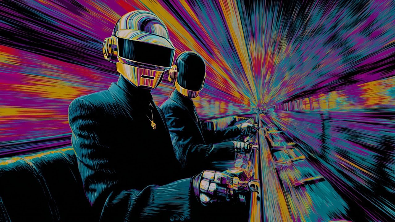 Daft Punk Vibes SynthShroom Mirage 🎛️🤖 | Chill Electro Funk, Nu Disco, Neo Soul Playlist