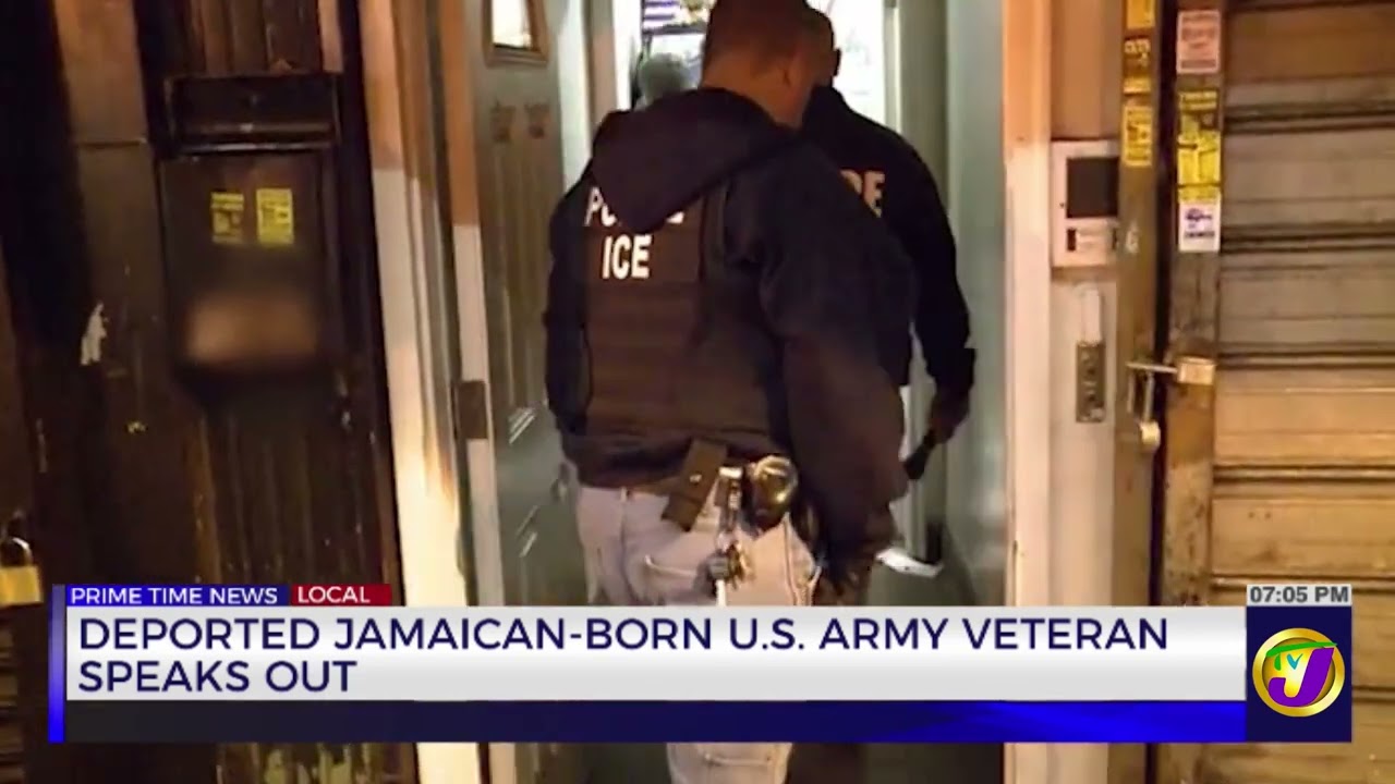 Deported Jamaican Born U.S. Army Veteran Speaks Out   | TVJ News