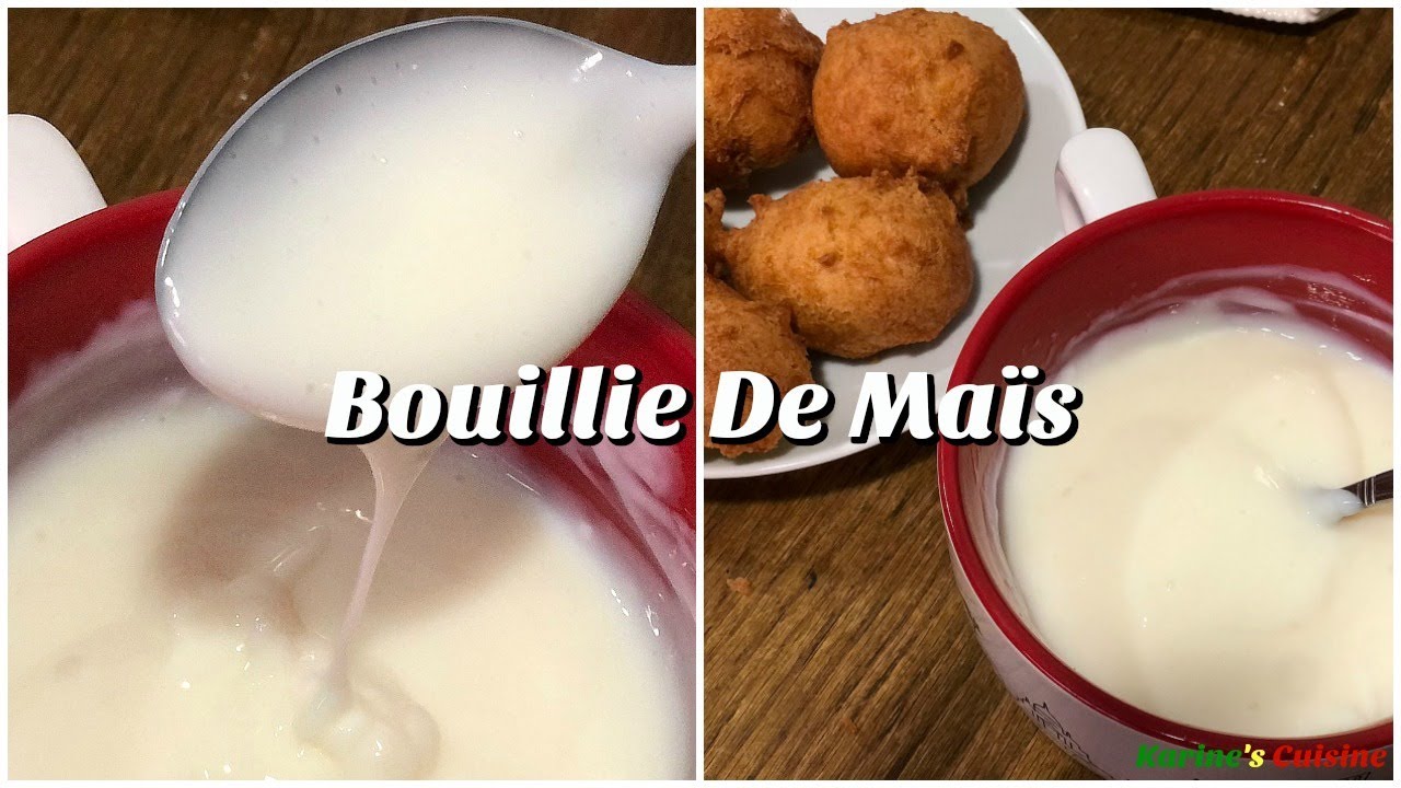 BOUILLIE DE MAÏS EN MOINS DE 5 MINUTES