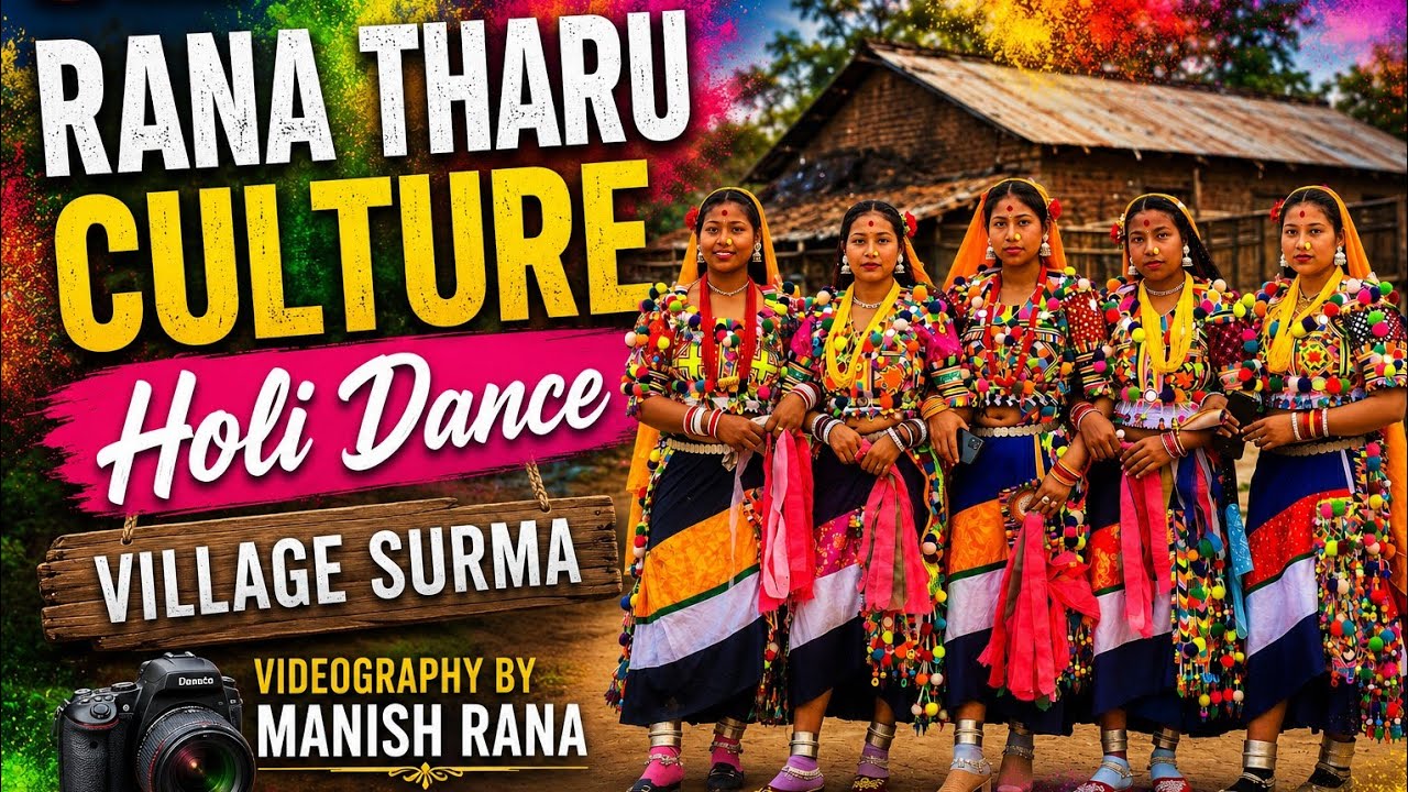 Rana Tharu holi || 30 April 2025 || Village Surma