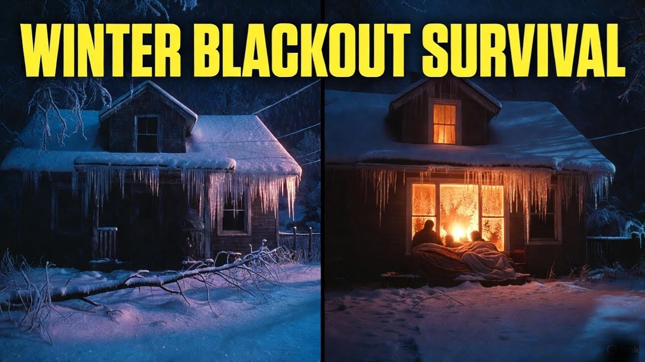 Winter Blackout Survival Guide 2025 - What To Do When Power Goes Out In Freezing Cold (Stay Alive!)