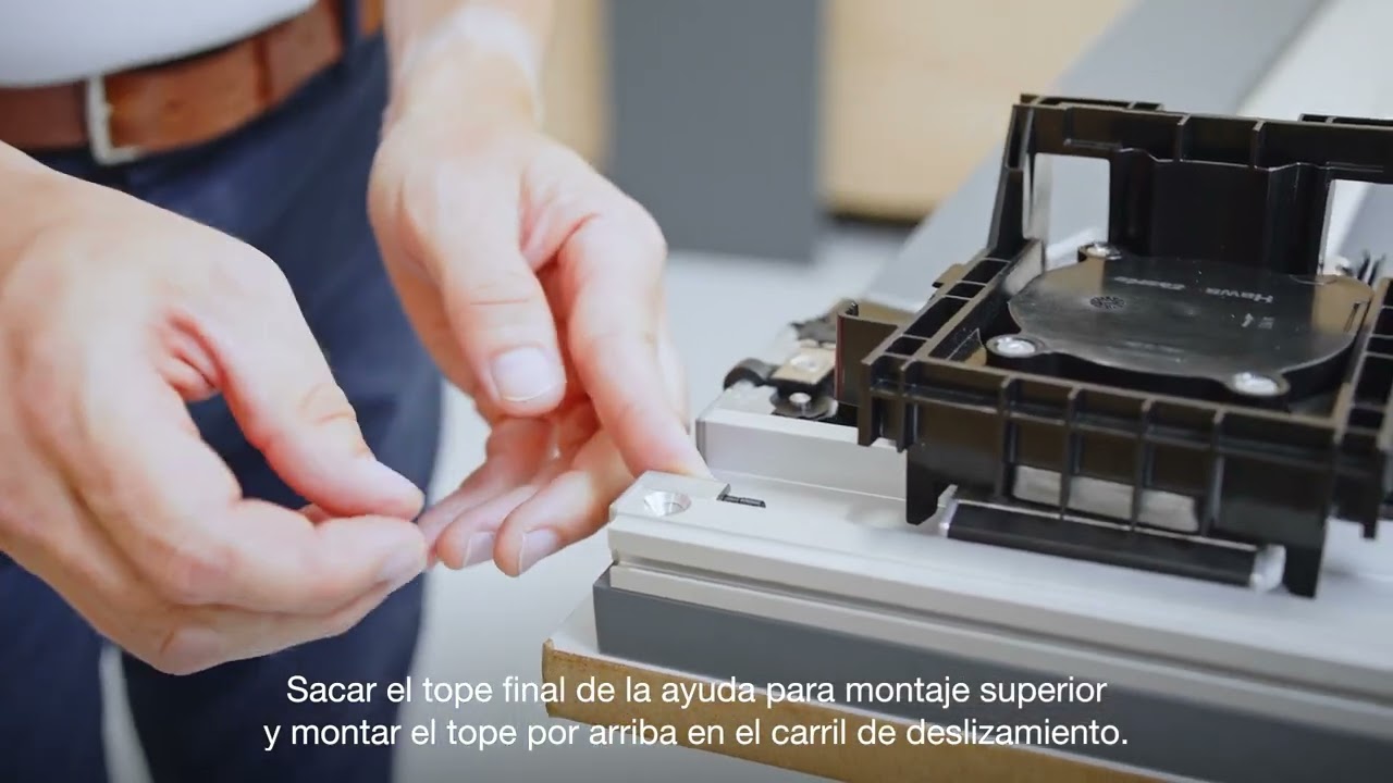 Montaje de Hawa Concepta III | Hafele