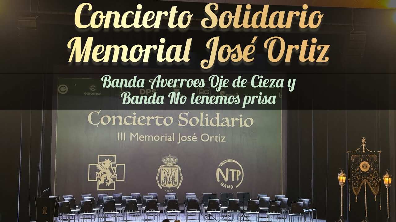 Concierto Solidario Averroes Oje de Cieza y No tenemos Prisa, 2025 [audio]