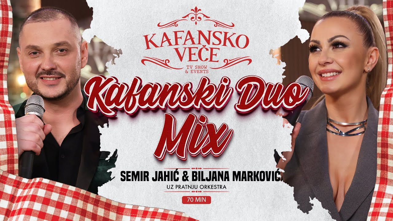 BILJANA MARKOVIC & SEMIR JAHIC - KAFANSKI DUO MIX 70MIN | UZIVO | (ORK KIKA I SKORPIONI) | 2024 | KV