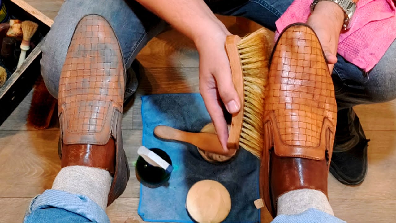 ASMR ULTIMATE RELAXATION Shoe Shining I Satisfying Shoe Cleaning #restoration #satisfying #asmr