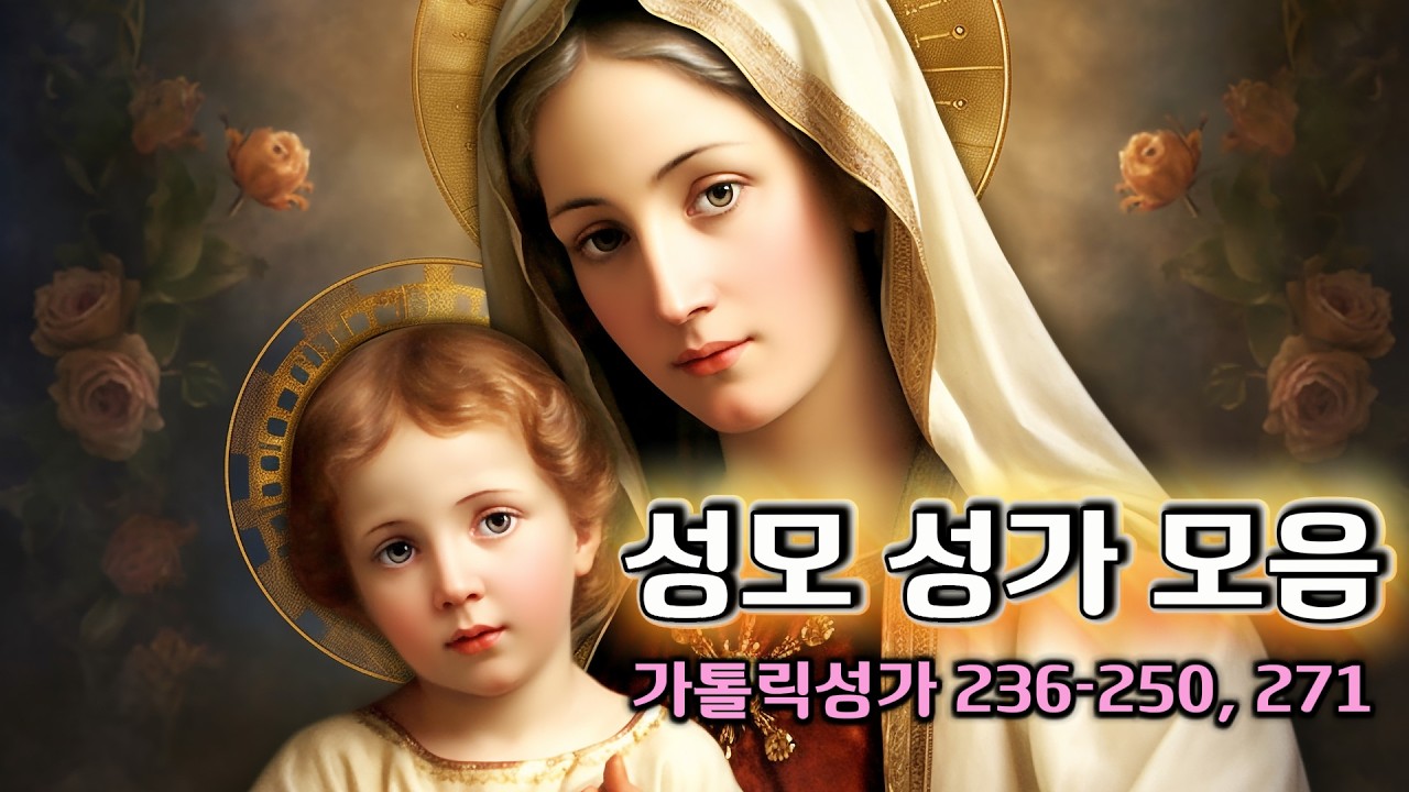 가톨릭 성가 | 성모 성가 모음 | 3시간 연속 재생