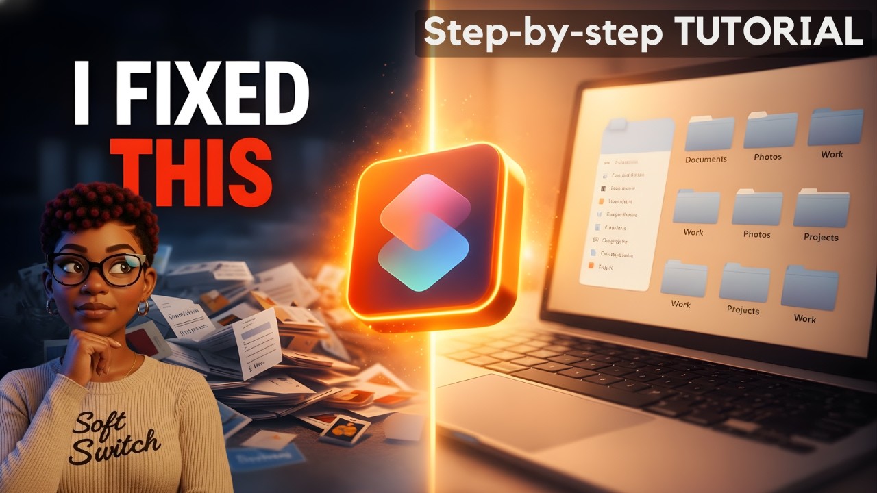 The Downloads Folder Problem Every Mac User Has (here's how to FIX it: Mac Shortcuts Automation)