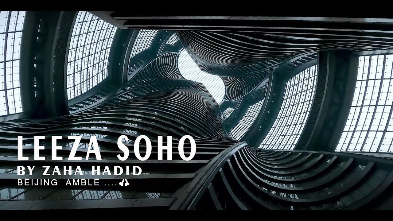 [ 4K ] 2022/10/01 🇨🇳It’s like entering a surreal space | LEEZA SOHO BY ZAHA HADID  | 北京麗澤SOHO